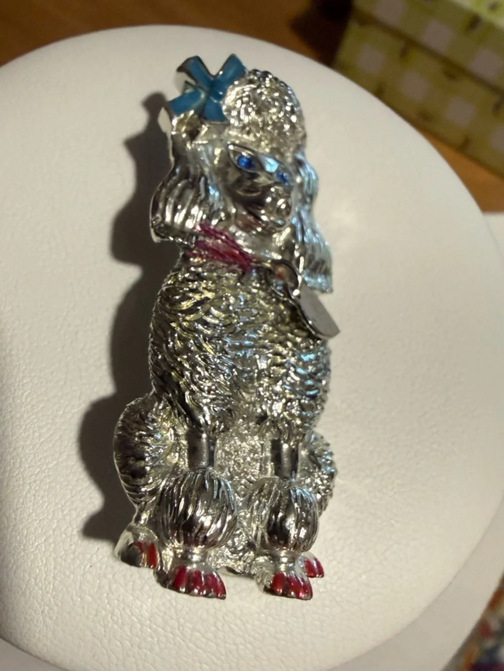 Sarah Coventry Poodle Brooch Pin